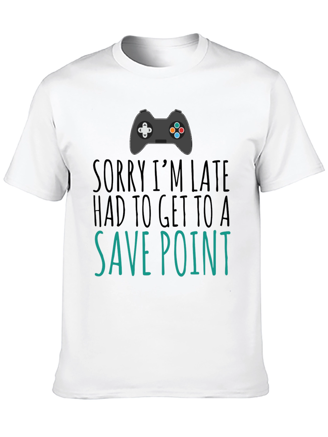 Gamer Save Point Black T-Shirt