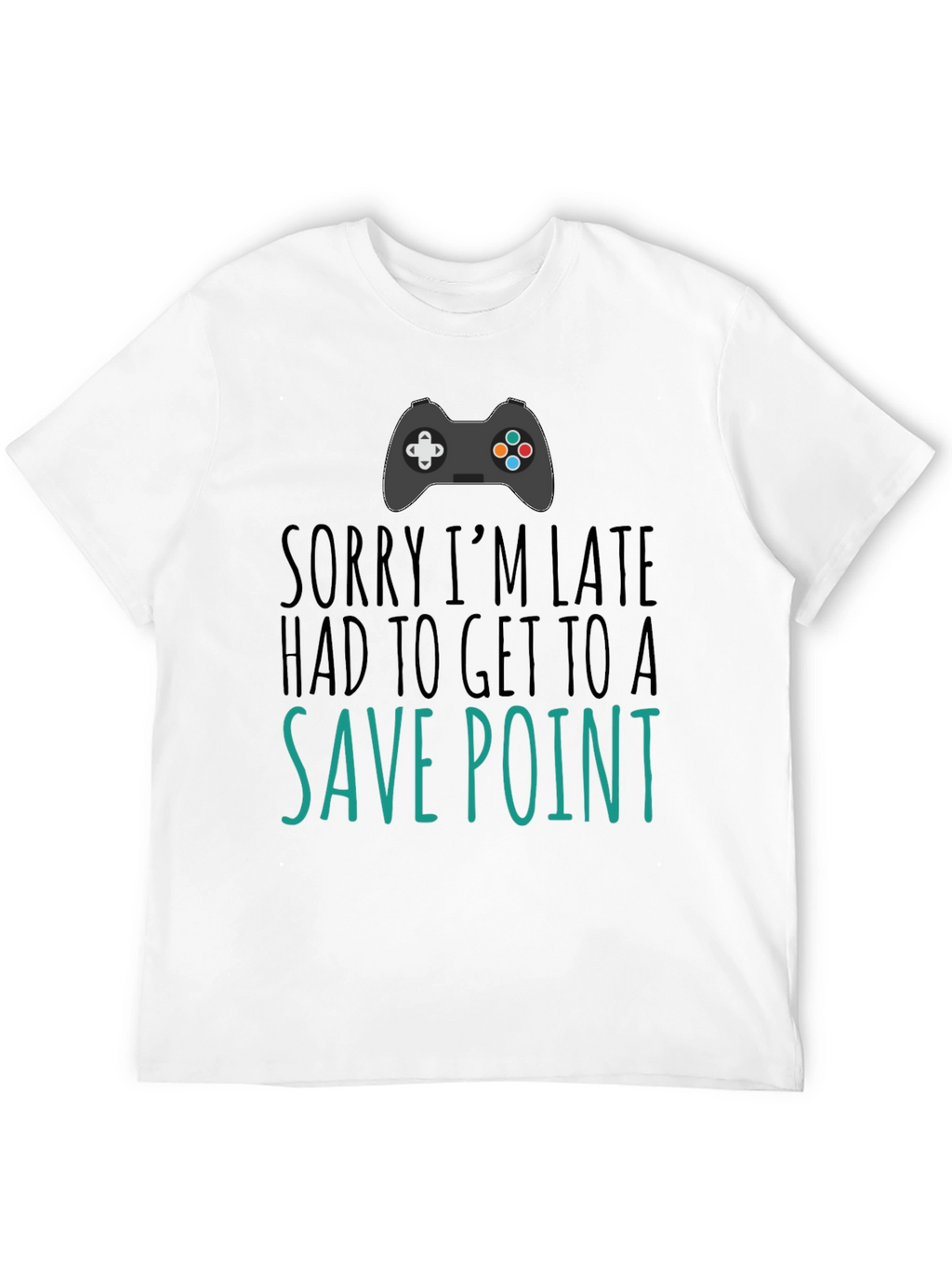 Gamer Save Point Black T-Shirt