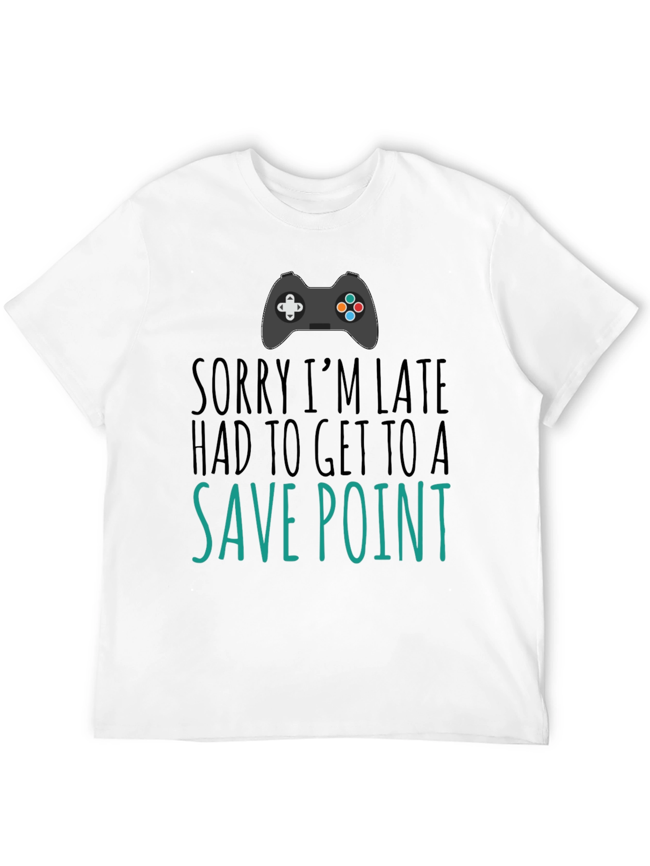 Gamer Save Point Black T-Shirt