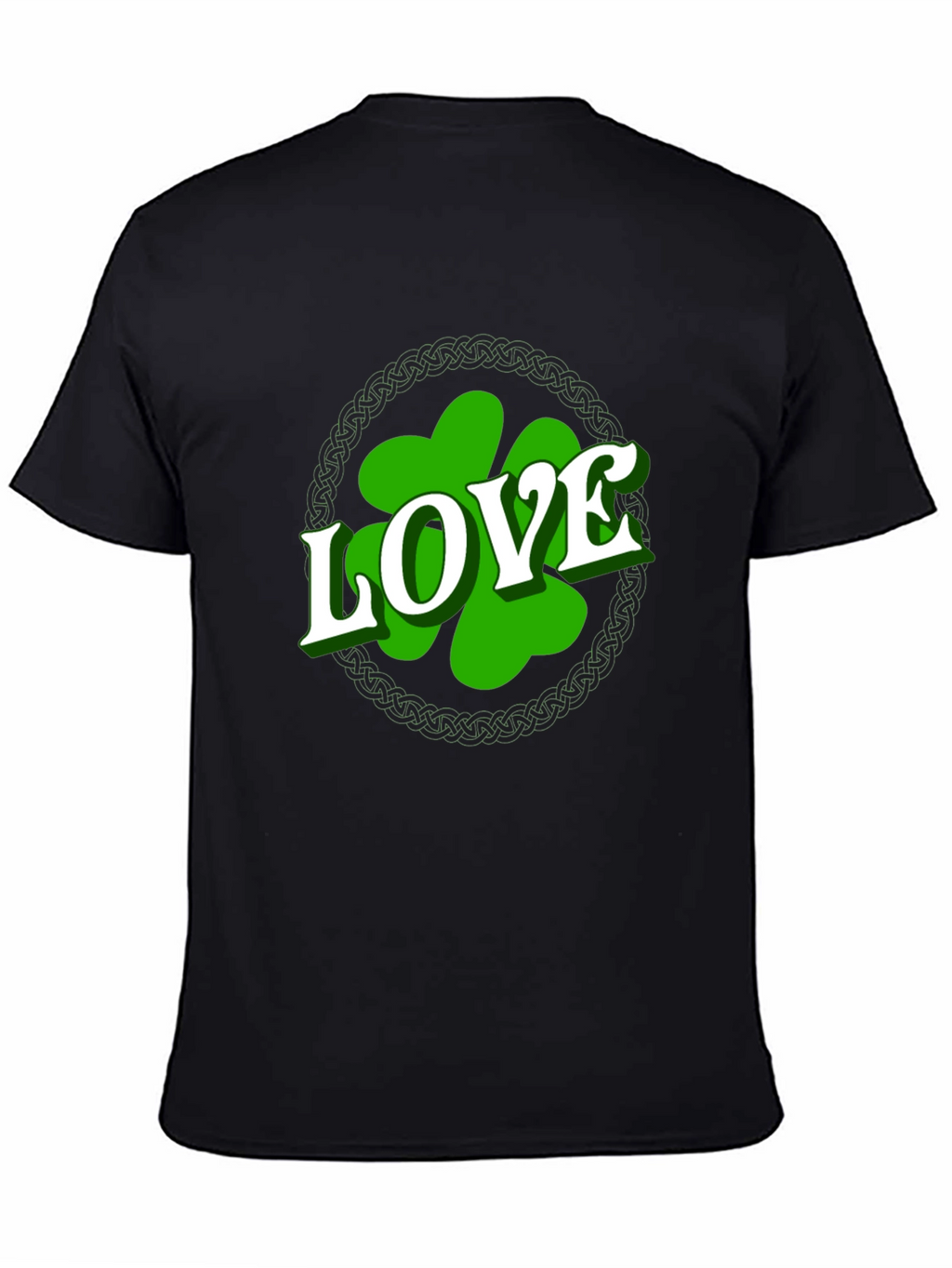 St. Patricks Day Love Shamrock Mens T-Shirt