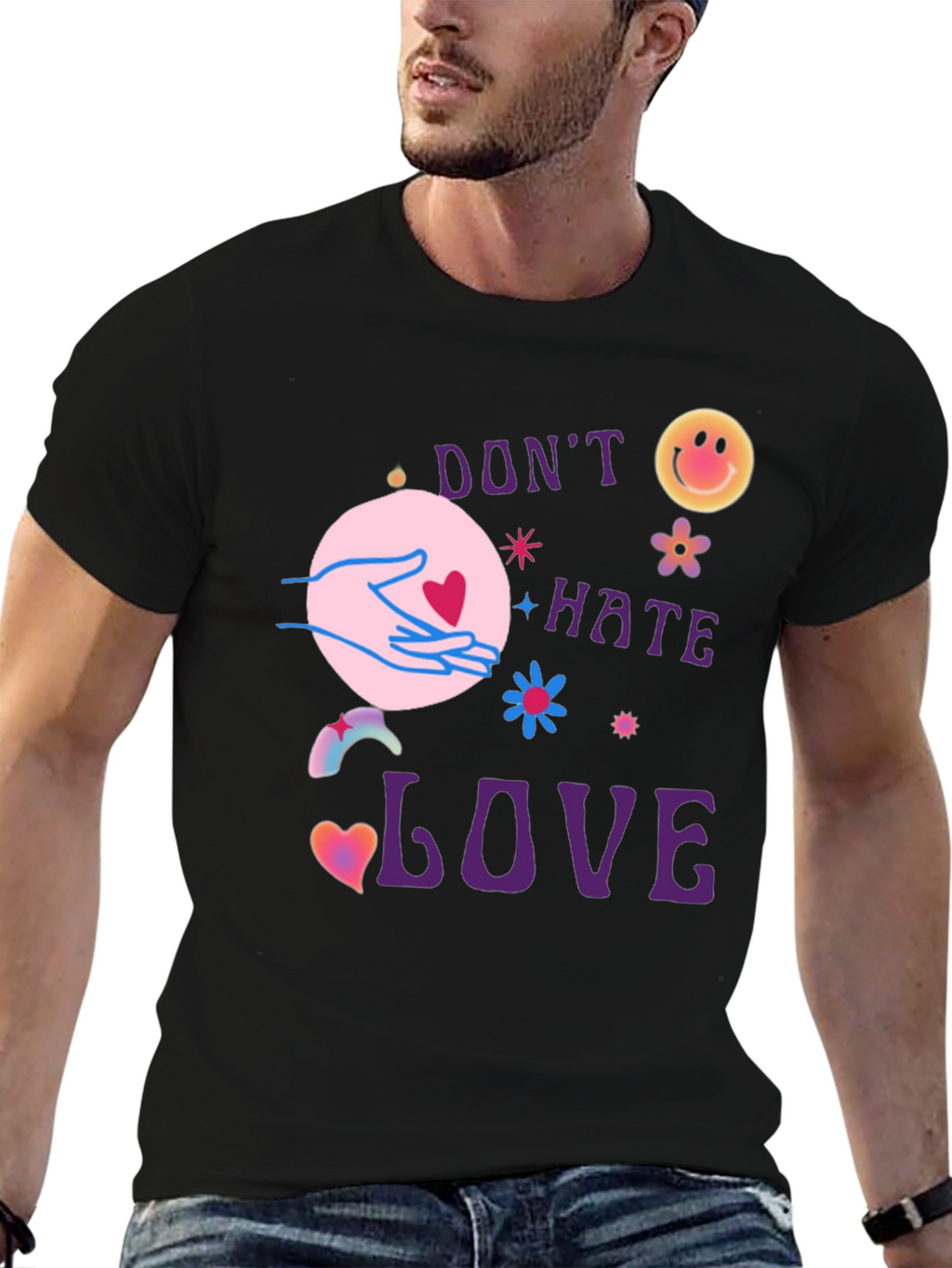 Dont Hate Love T-Shirt