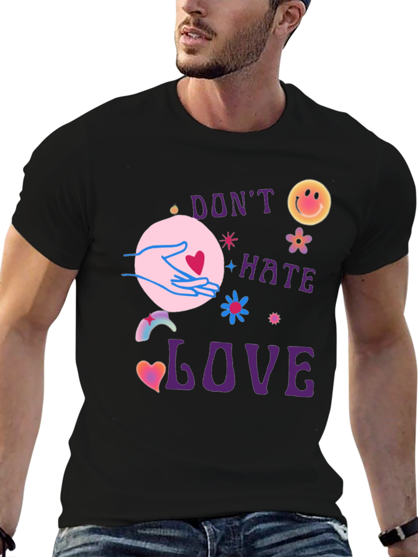 Dont Hate Love T-Shirt