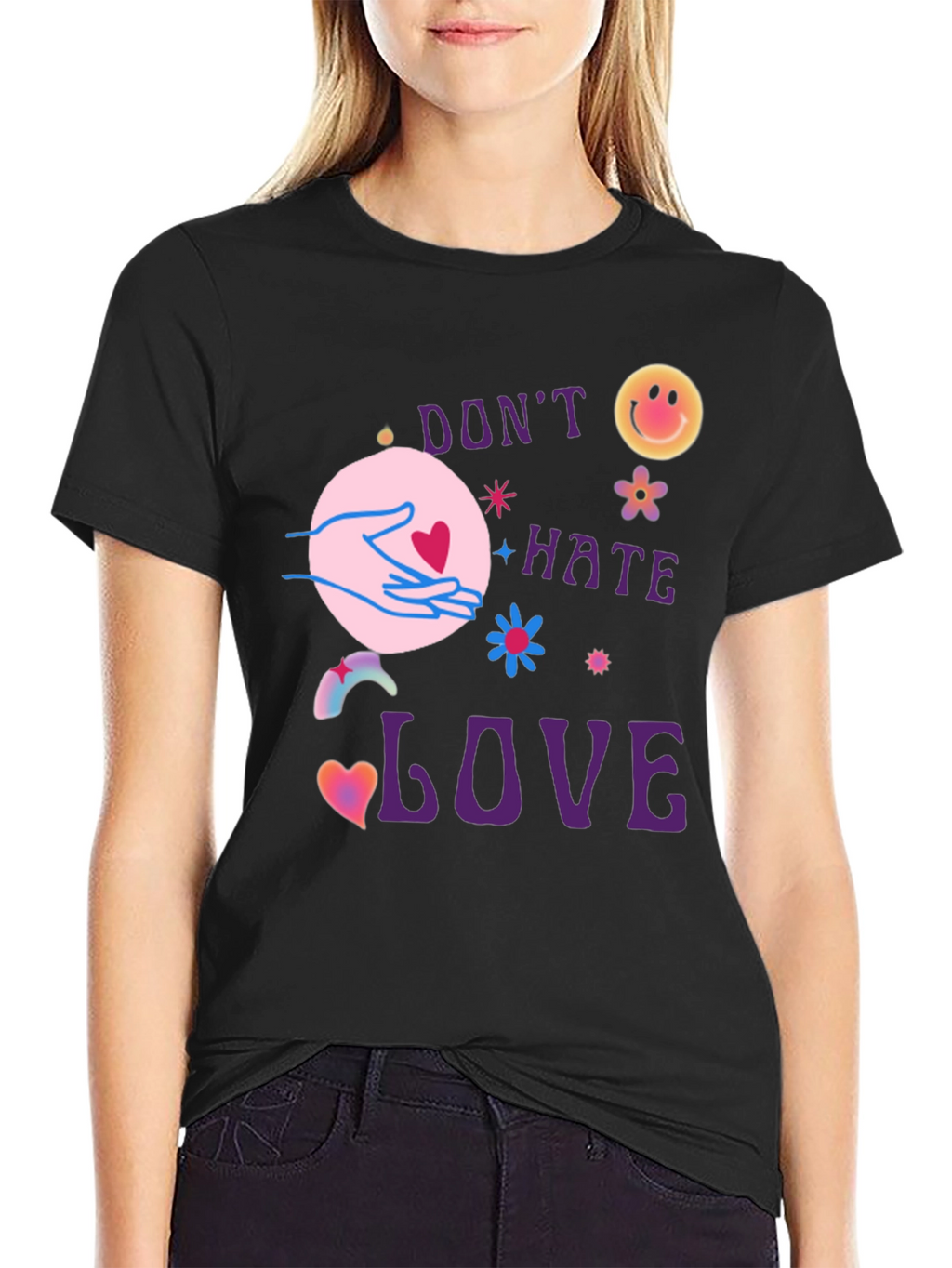 Dont Hate Love T-Shirt