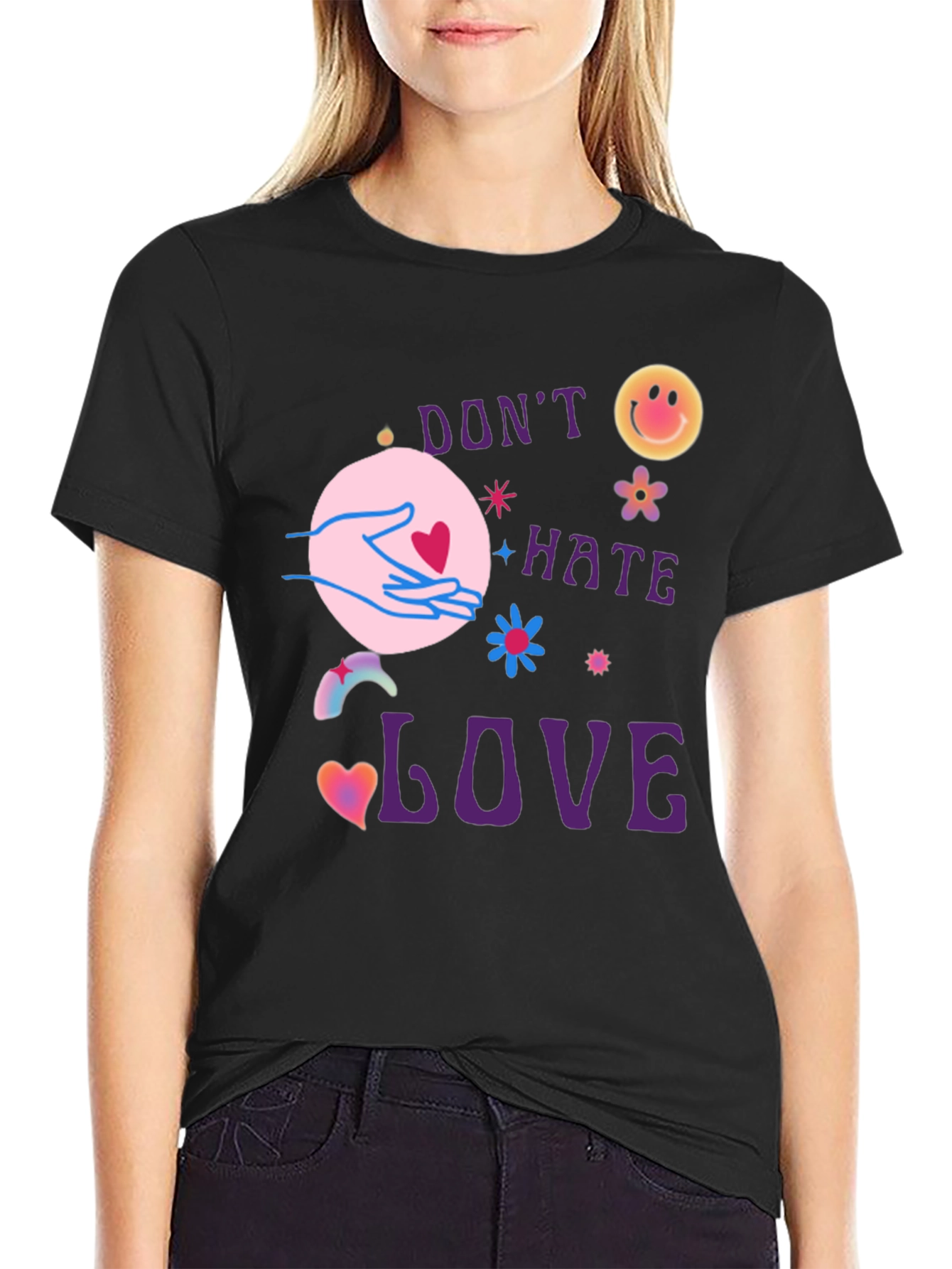 Dont Hate Love T-Shirt