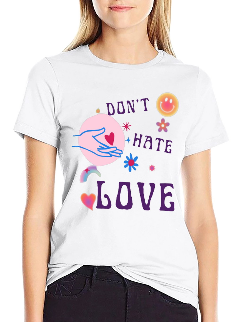 Dont Hate Love T-Shirt