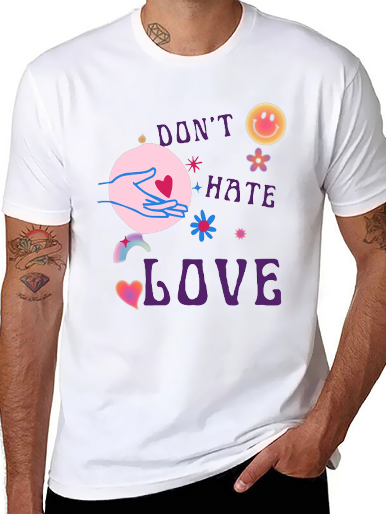 Dont Hate Love T-Shirt