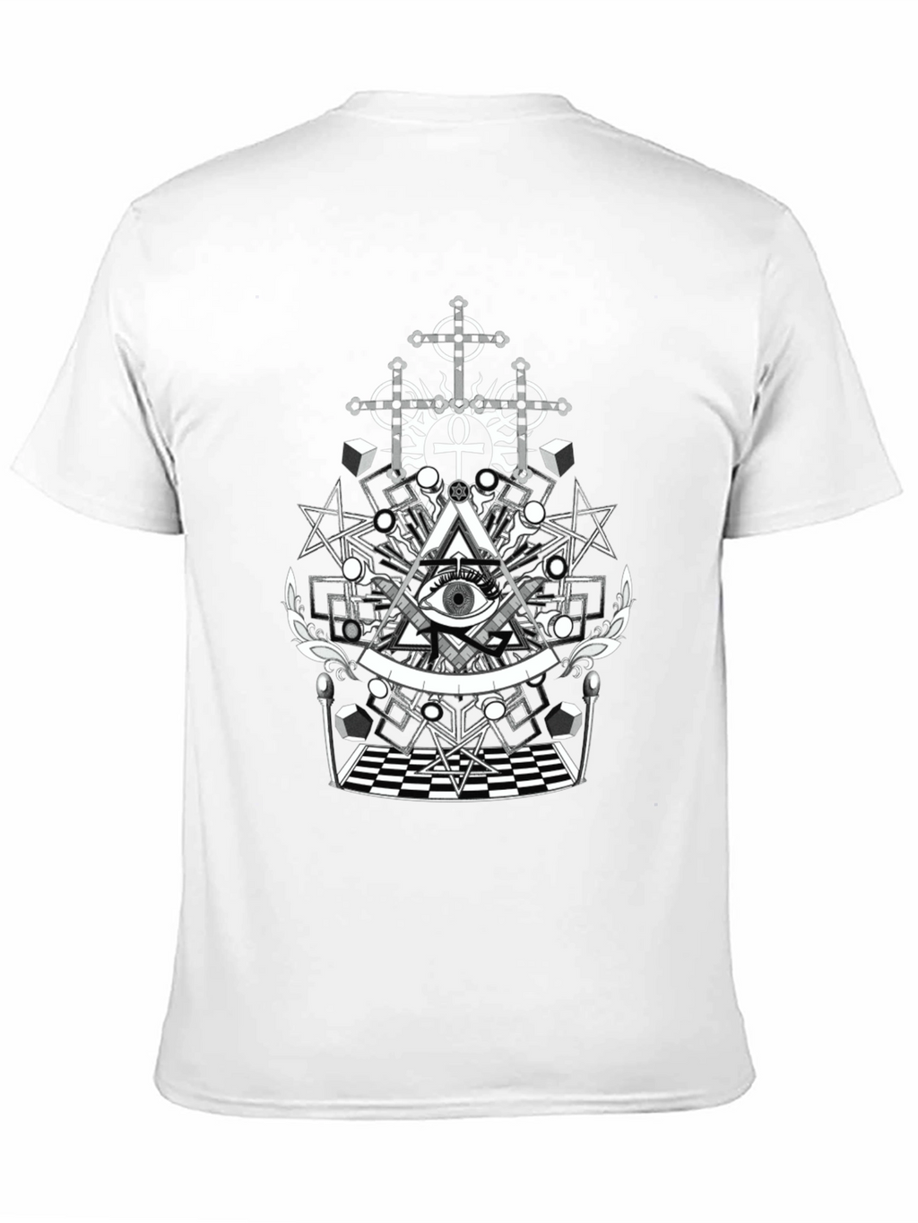 Mystic Eye Graphic Tee - Black T-Shirt