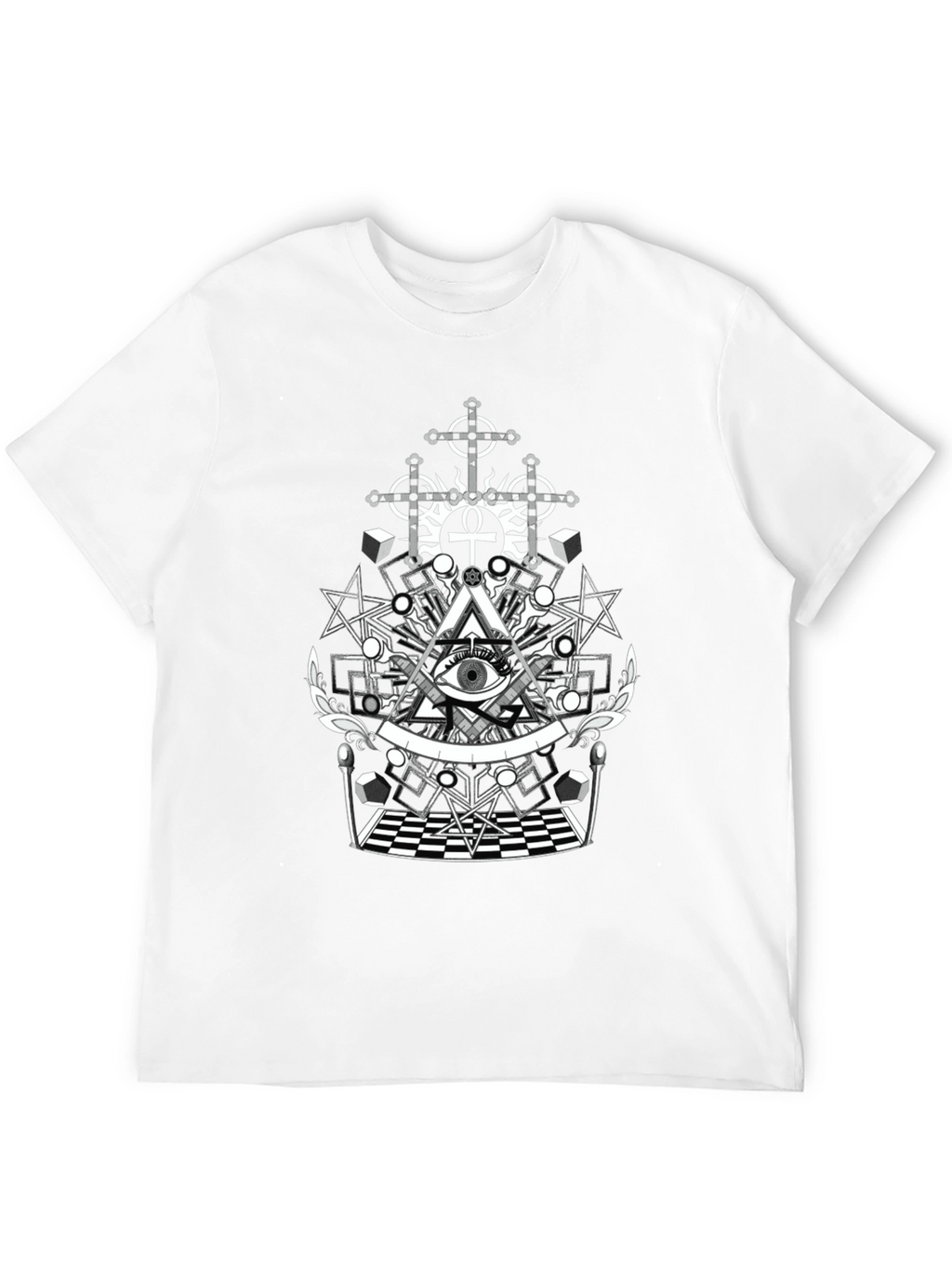 Mystic Eye Graphic Tee - Black T-Shirt