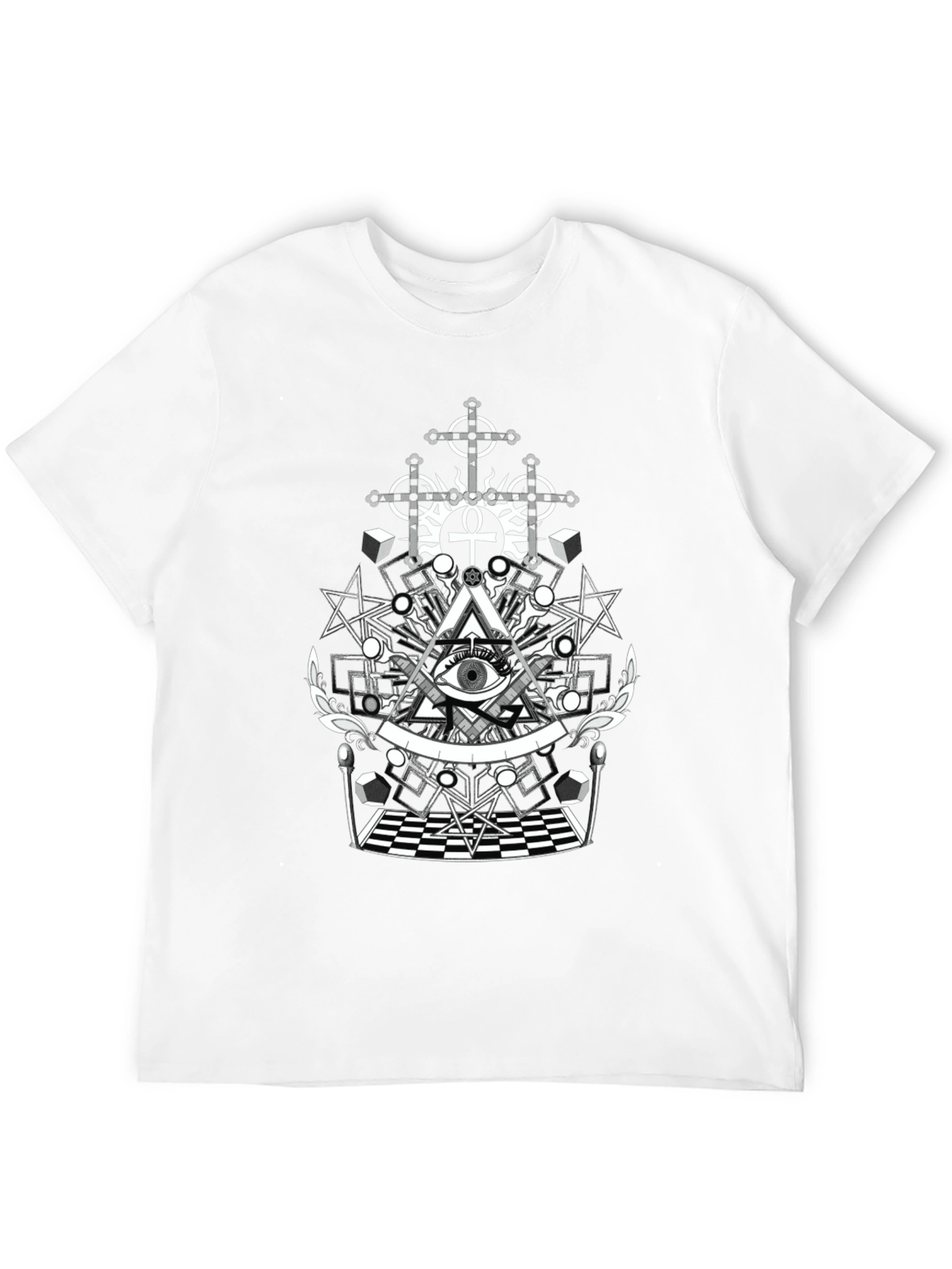 Mystic Eye Graphic Tee - Black T-Shirt