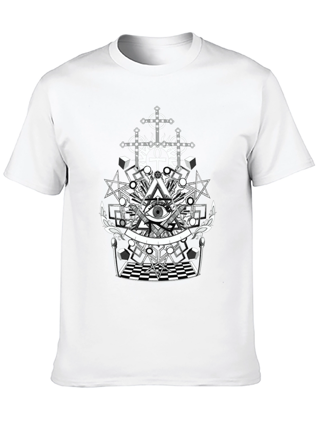 Mystic Eye Graphic Tee - Black T-Shirt