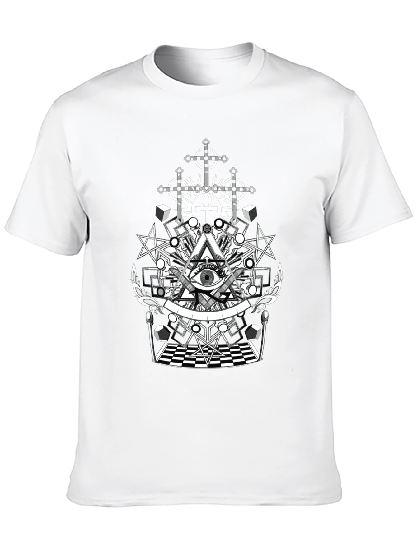 Mystic Eye Graphic Tee - Black T-Shirt