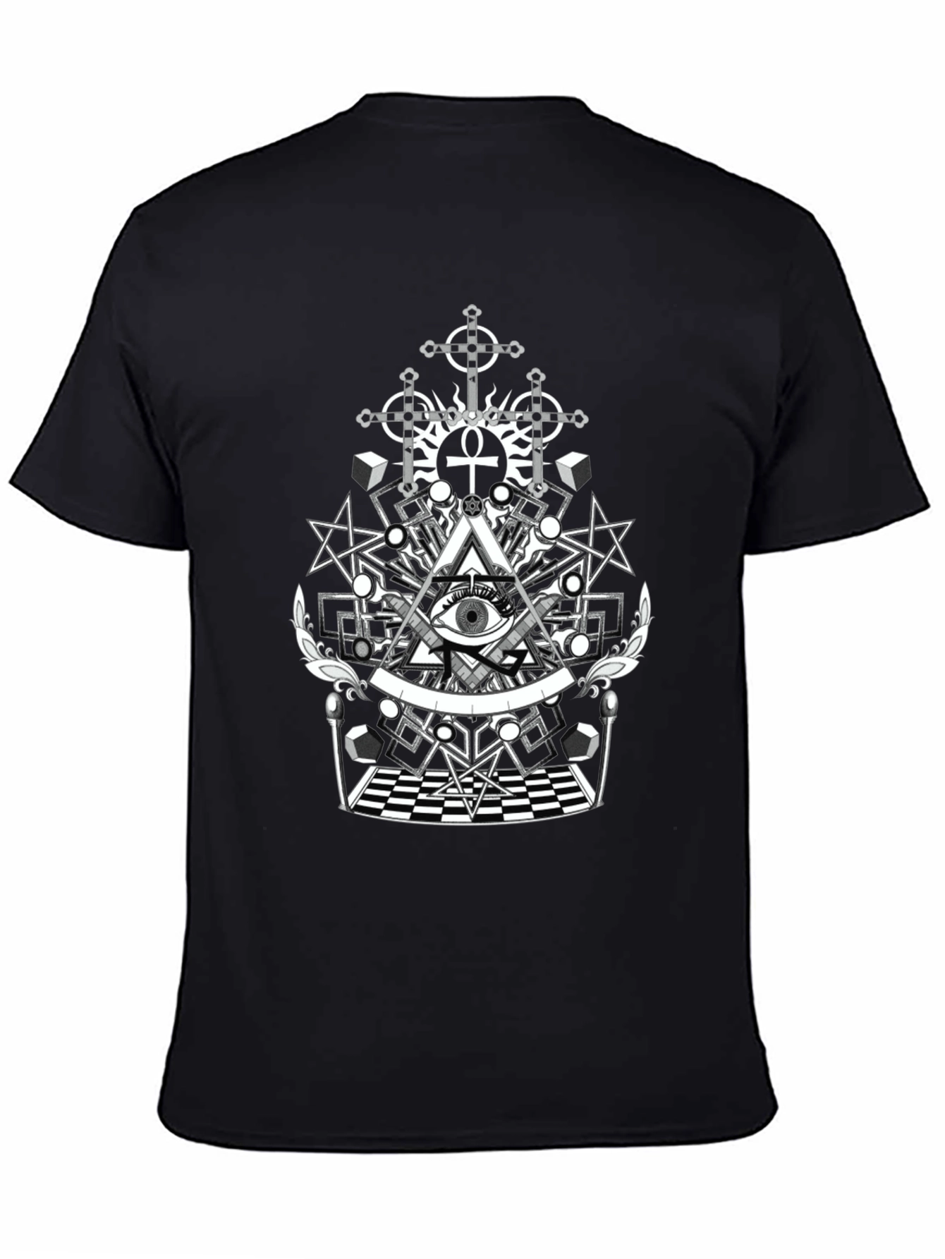 Mystic Eye Graphic Tee - Black T-Shirt