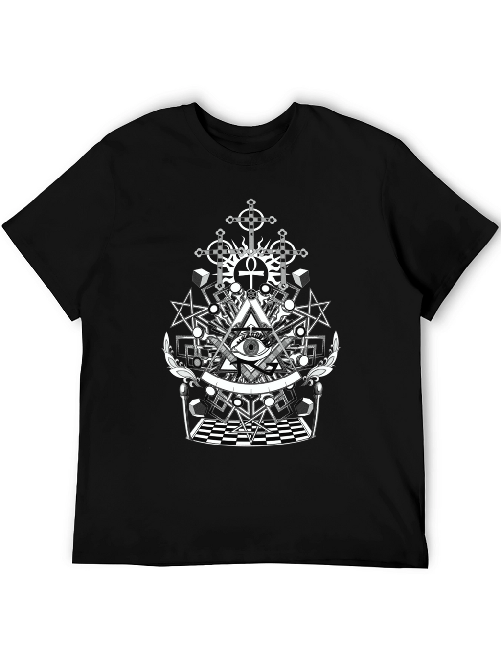 Mystic Eye Graphic Tee - Black T-Shirt