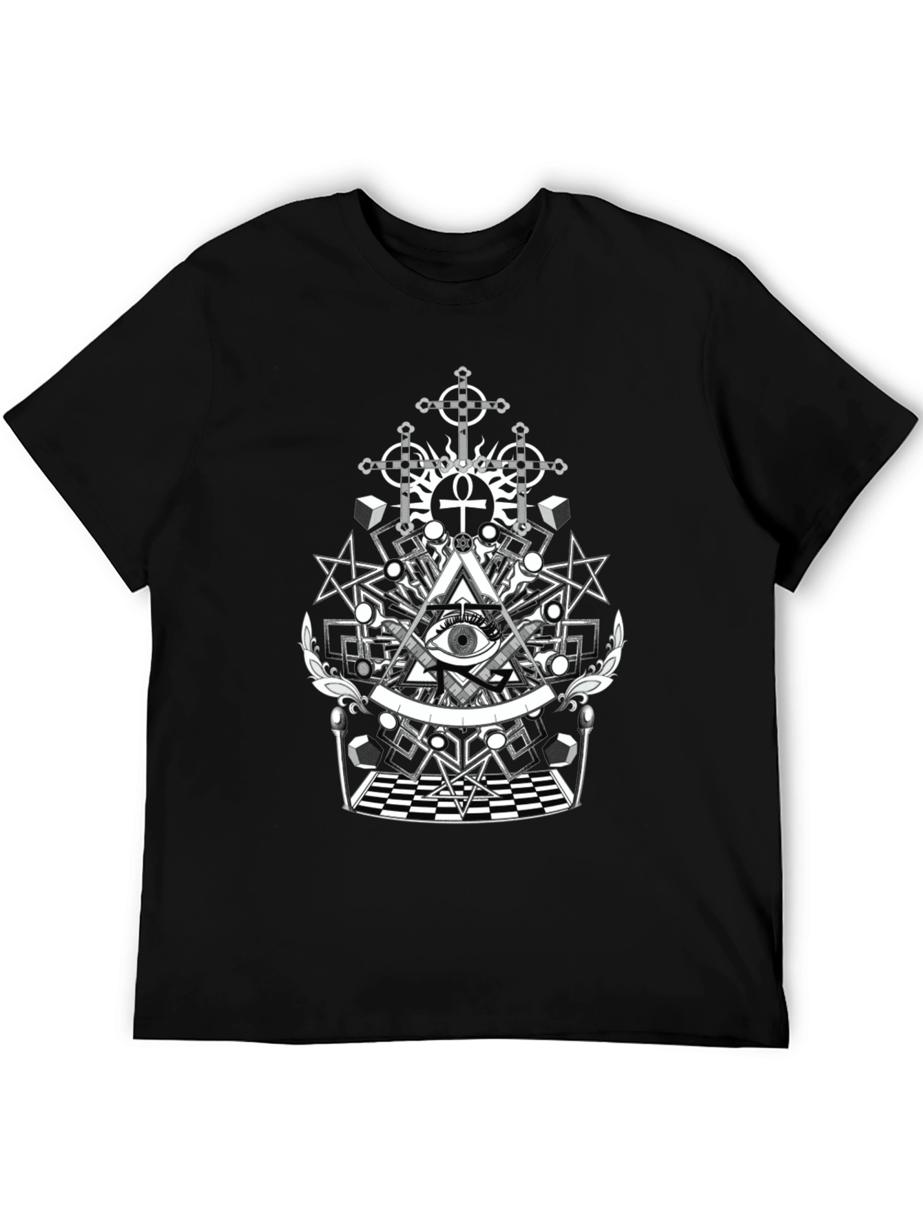 Mystic Eye Graphic Tee - Black T-Shirt