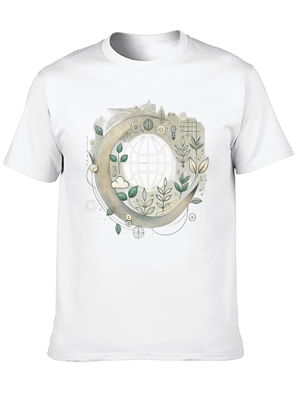Eco Earth Graphic T-Shirt - Sustainable Style