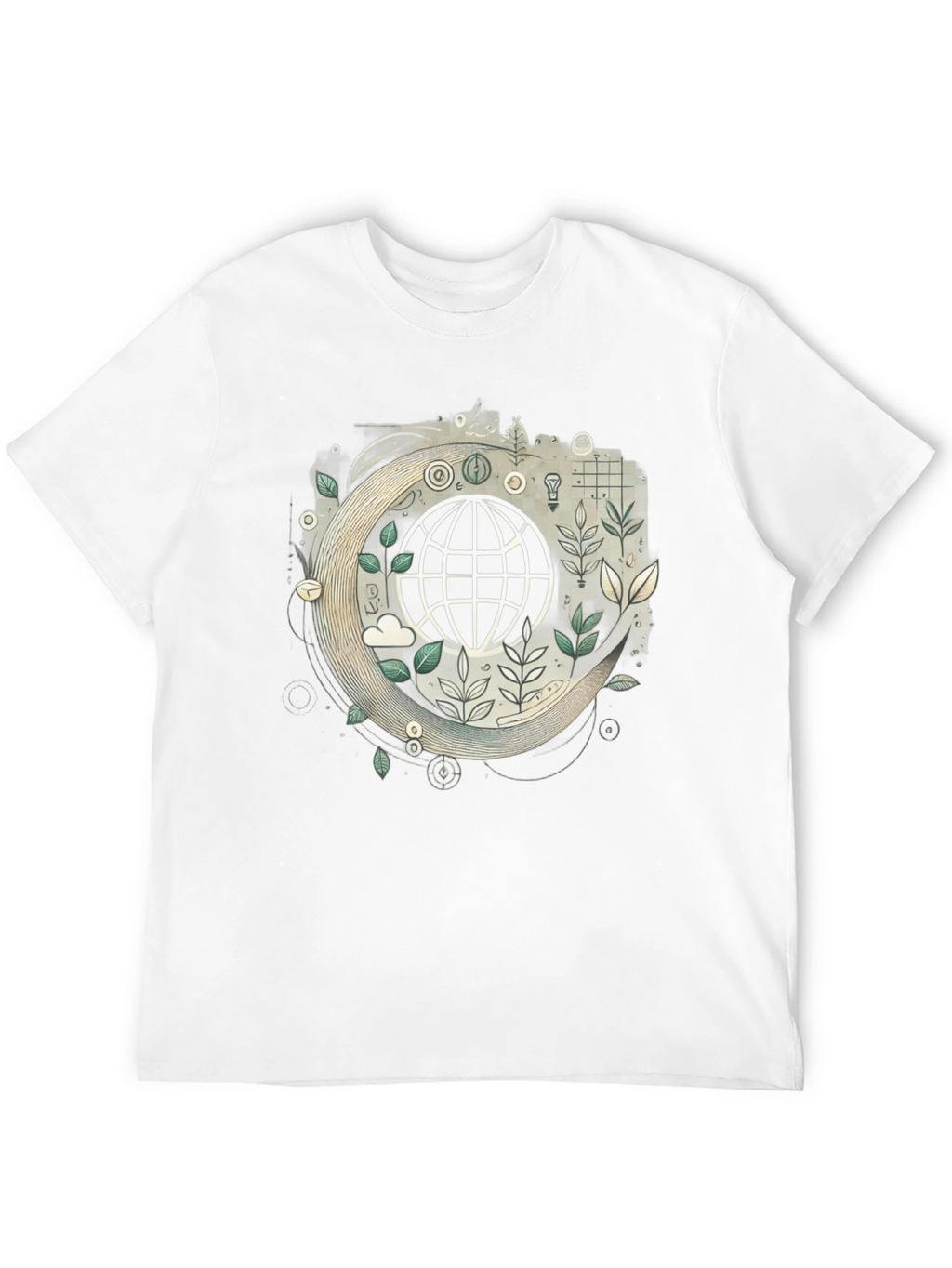 Eco Earth Graphic T-Shirt - Sustainable Style