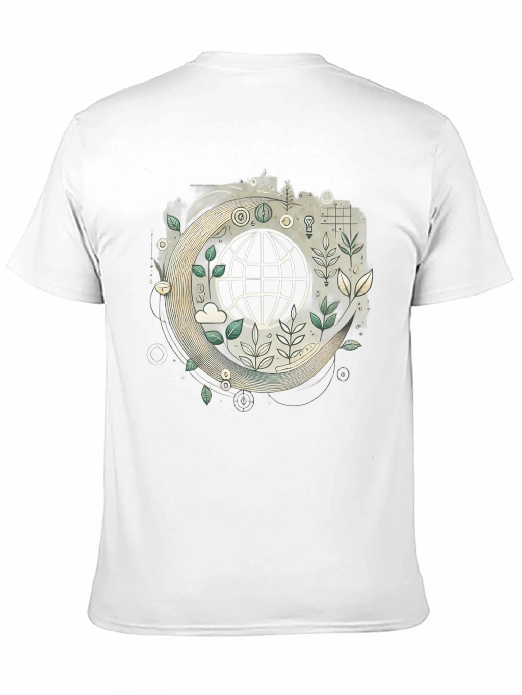 Eco Earth Graphic T-Shirt - Sustainable Style