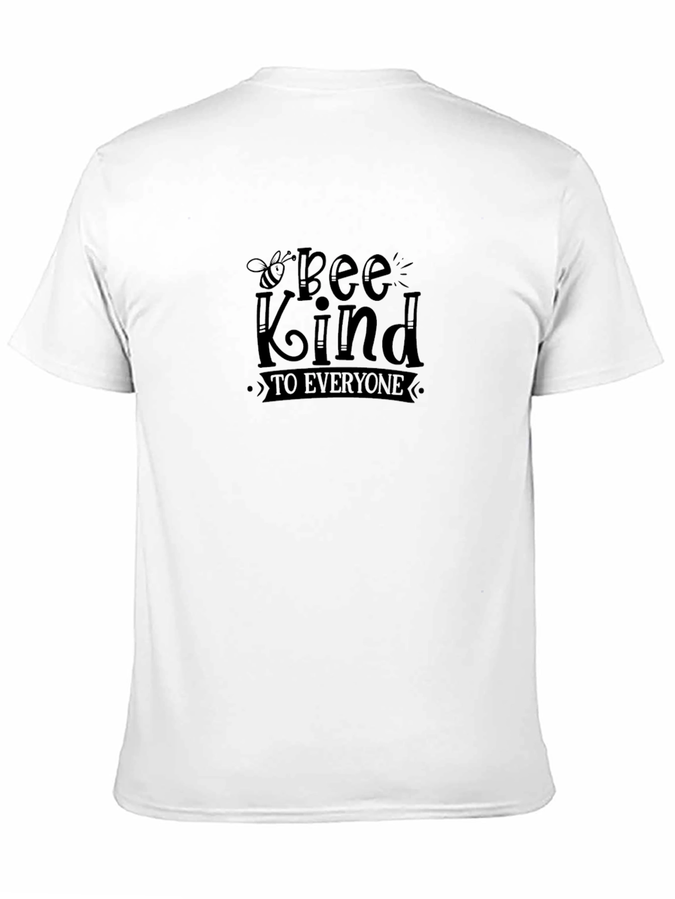 Bee Kind to Everyone Black Graphic Tee