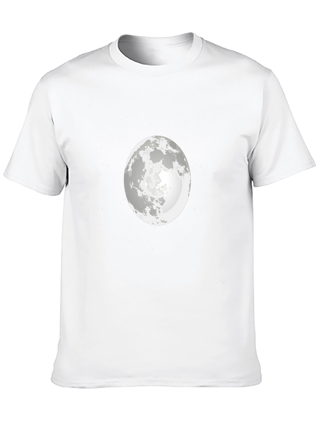 Moon Graphic Black T-Shirt