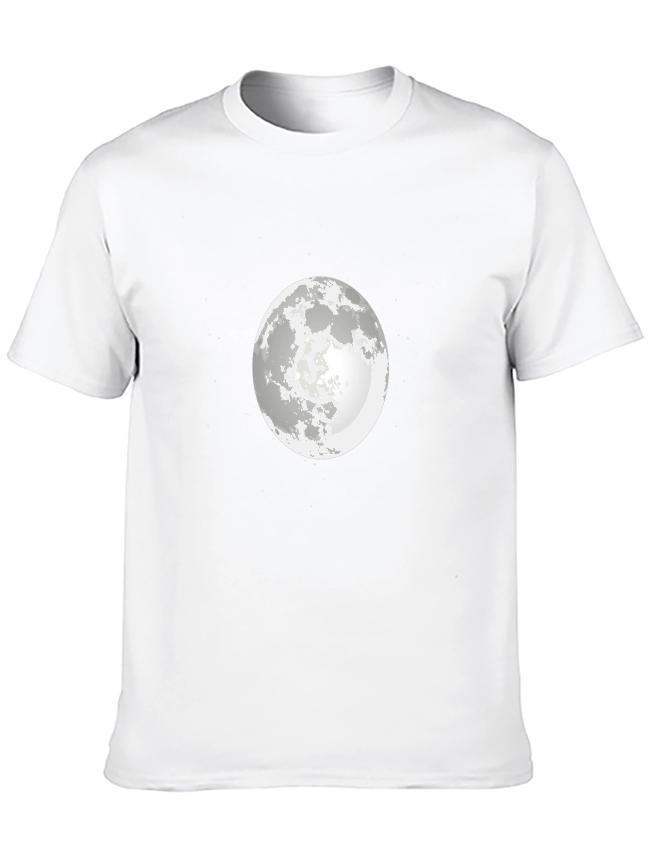 Moon Graphic Black T-Shirt