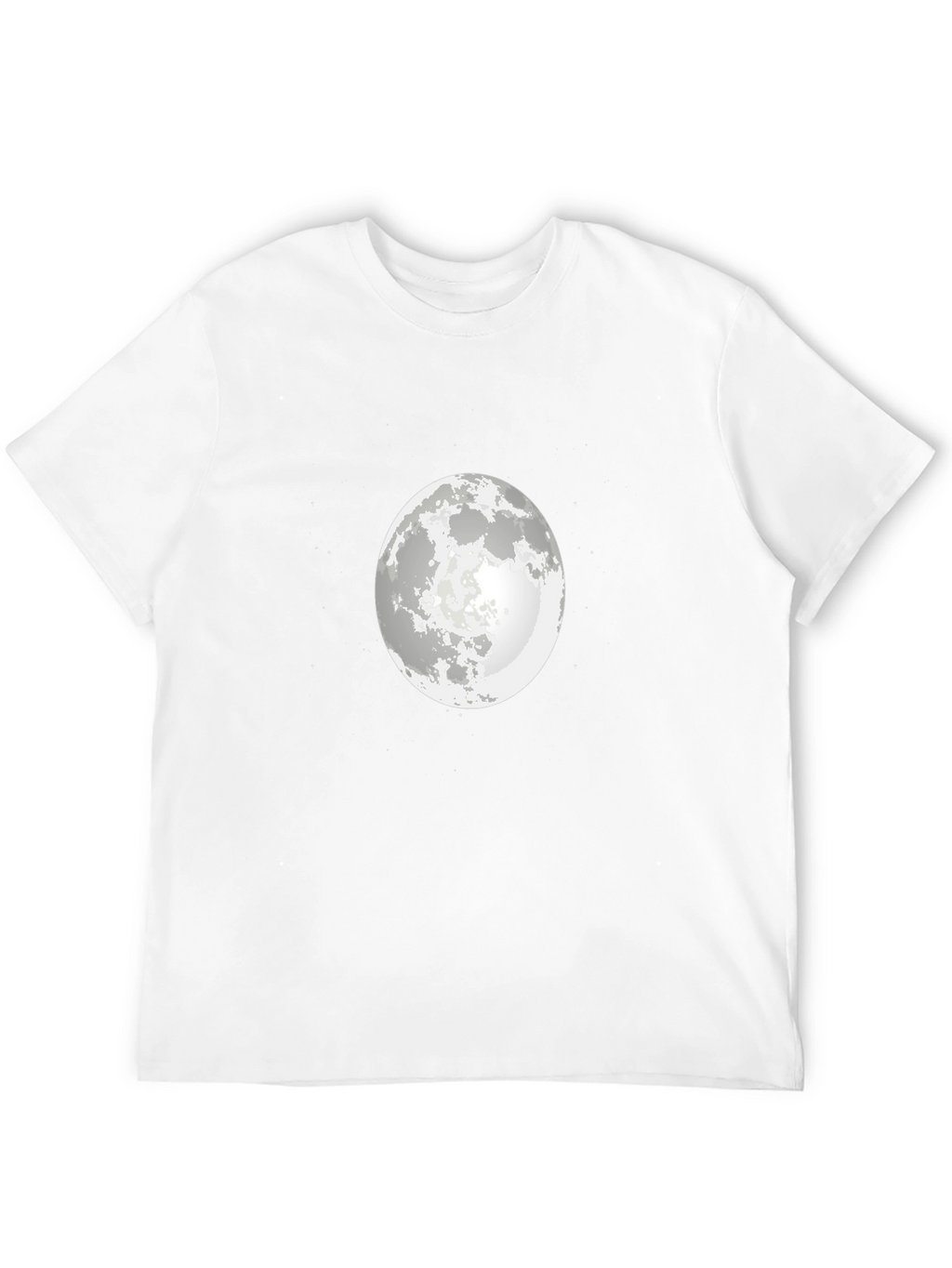 Moon Graphic Black T-Shirt