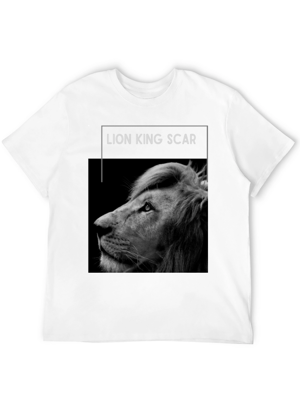Lion King Scar Black T-Shirt