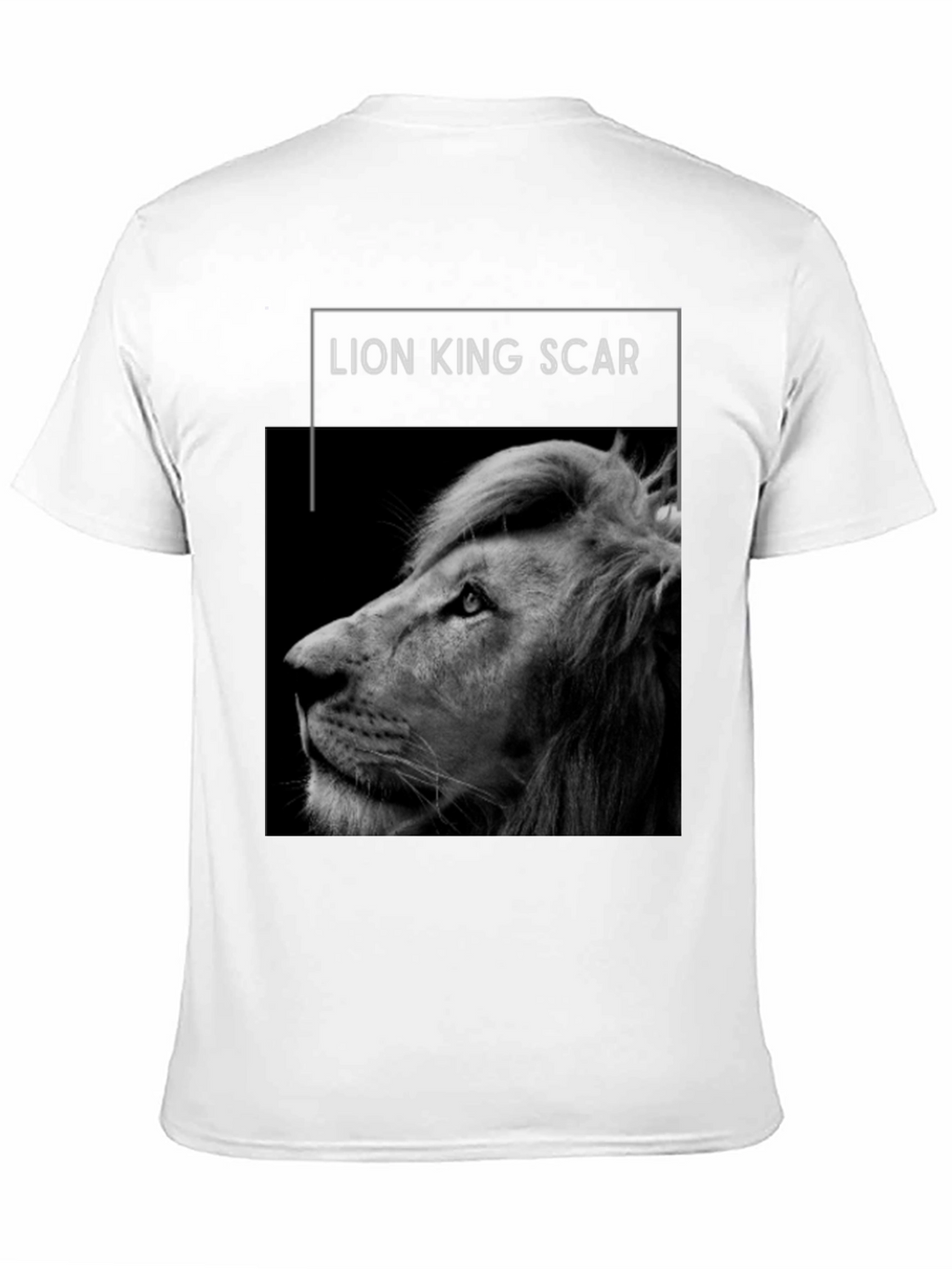 Lion King Scar Black T-Shirt