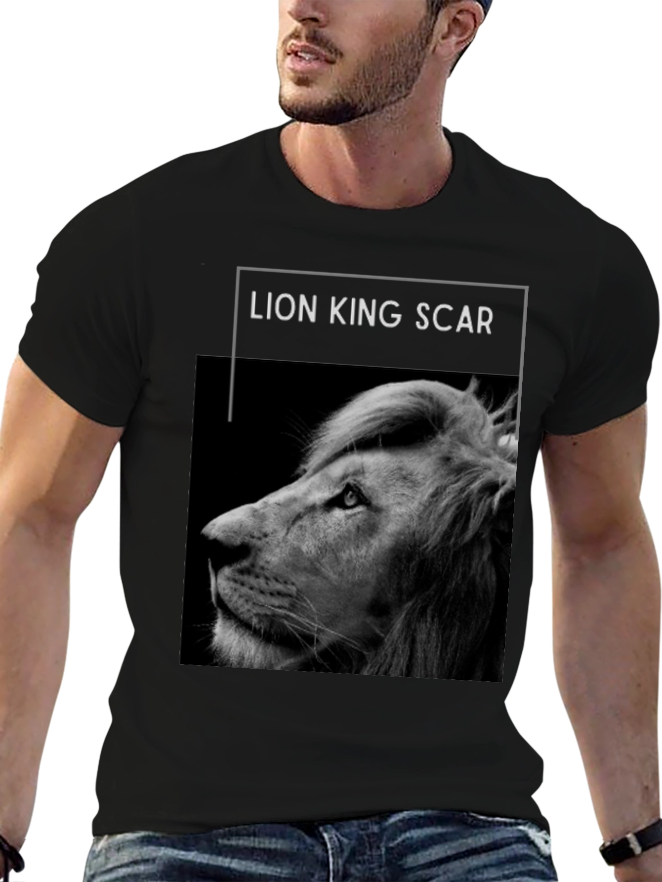 Lion King Scar Black T-Shirt