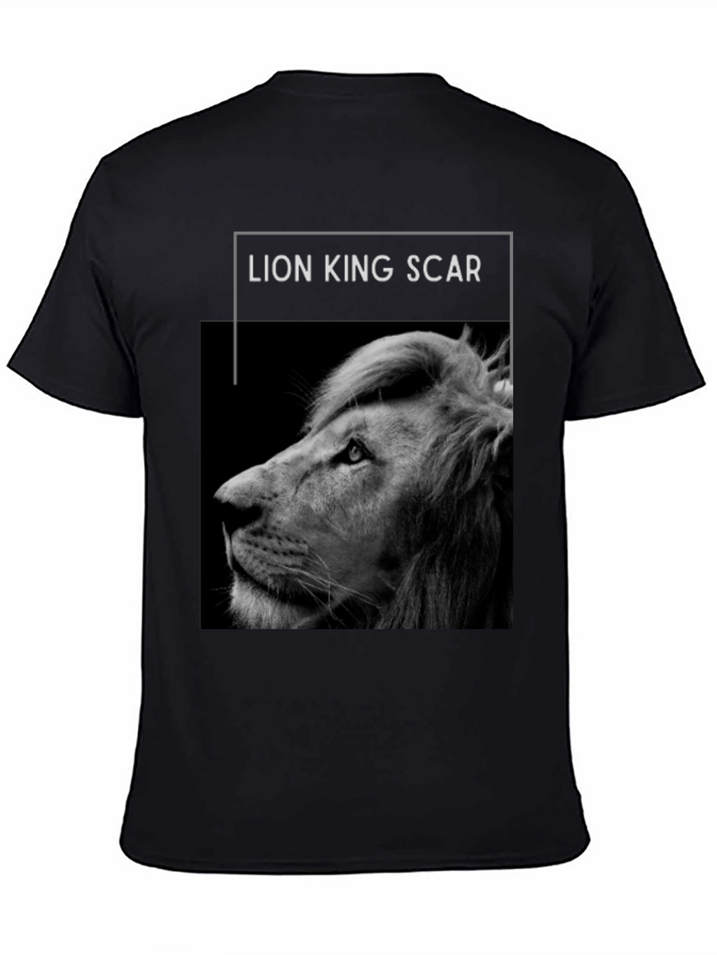 Lion King Scar Black T-Shirt