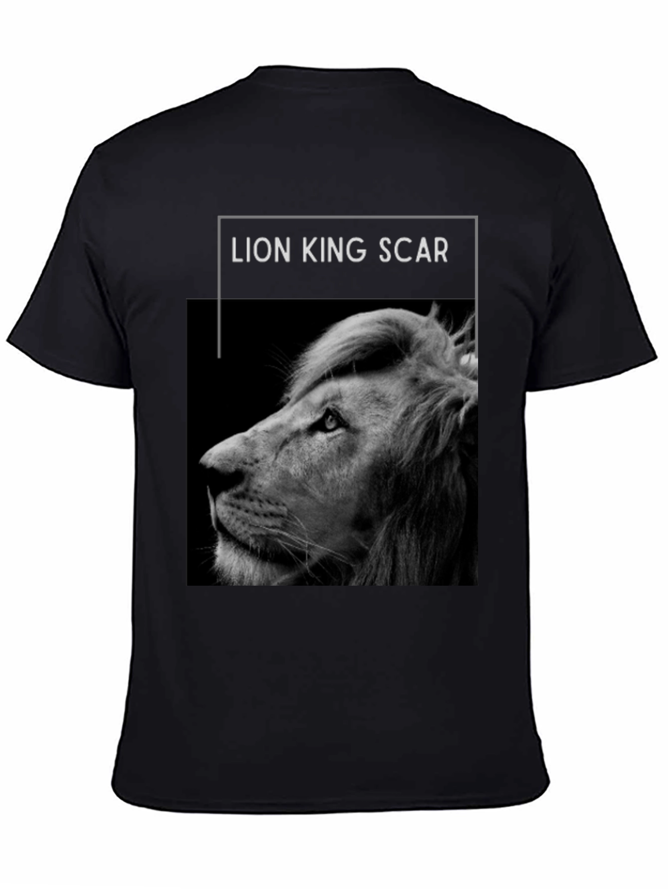 Lion King Scar Black T-Shirt