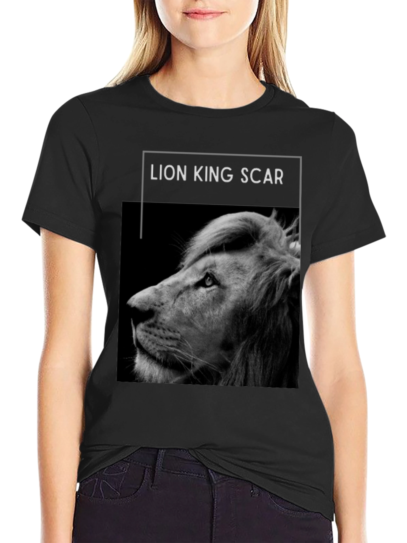 Lion King Scar Black T-Shirt