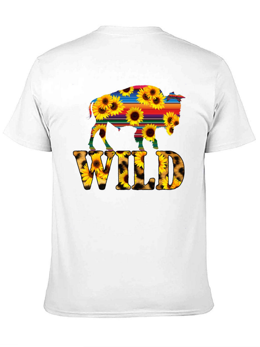 Wild Buffalo Sunflower Graphic Tee