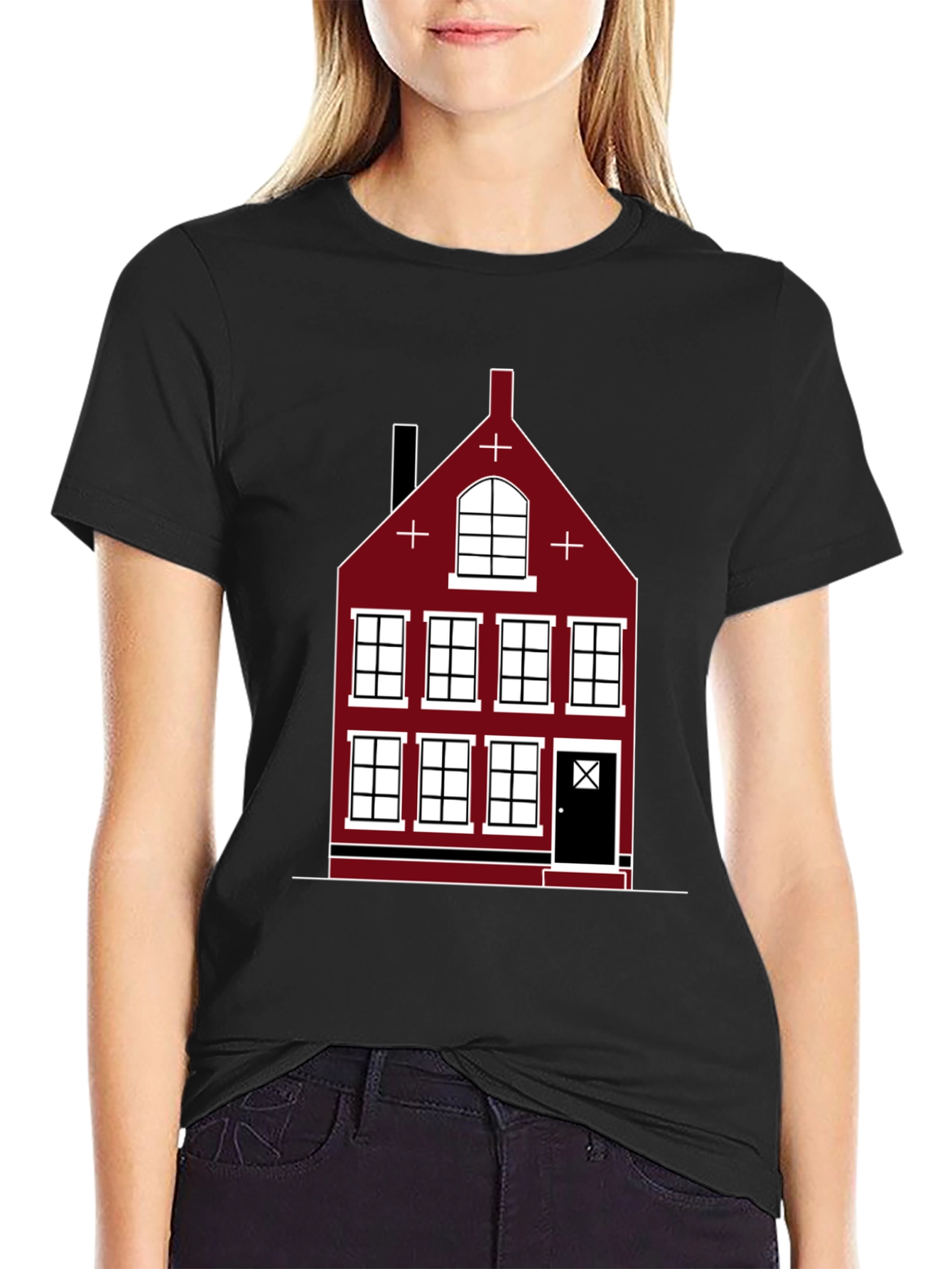 Amsterdam House T-Shirt - Cool Graphic Tee