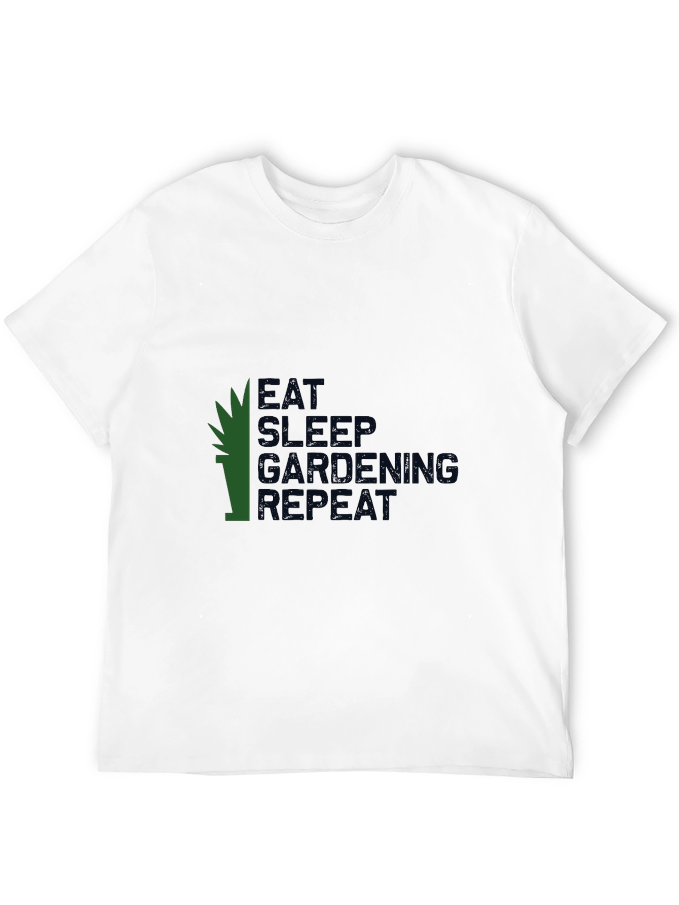 Eat Sleep Gardening Repeat Graphic Tee