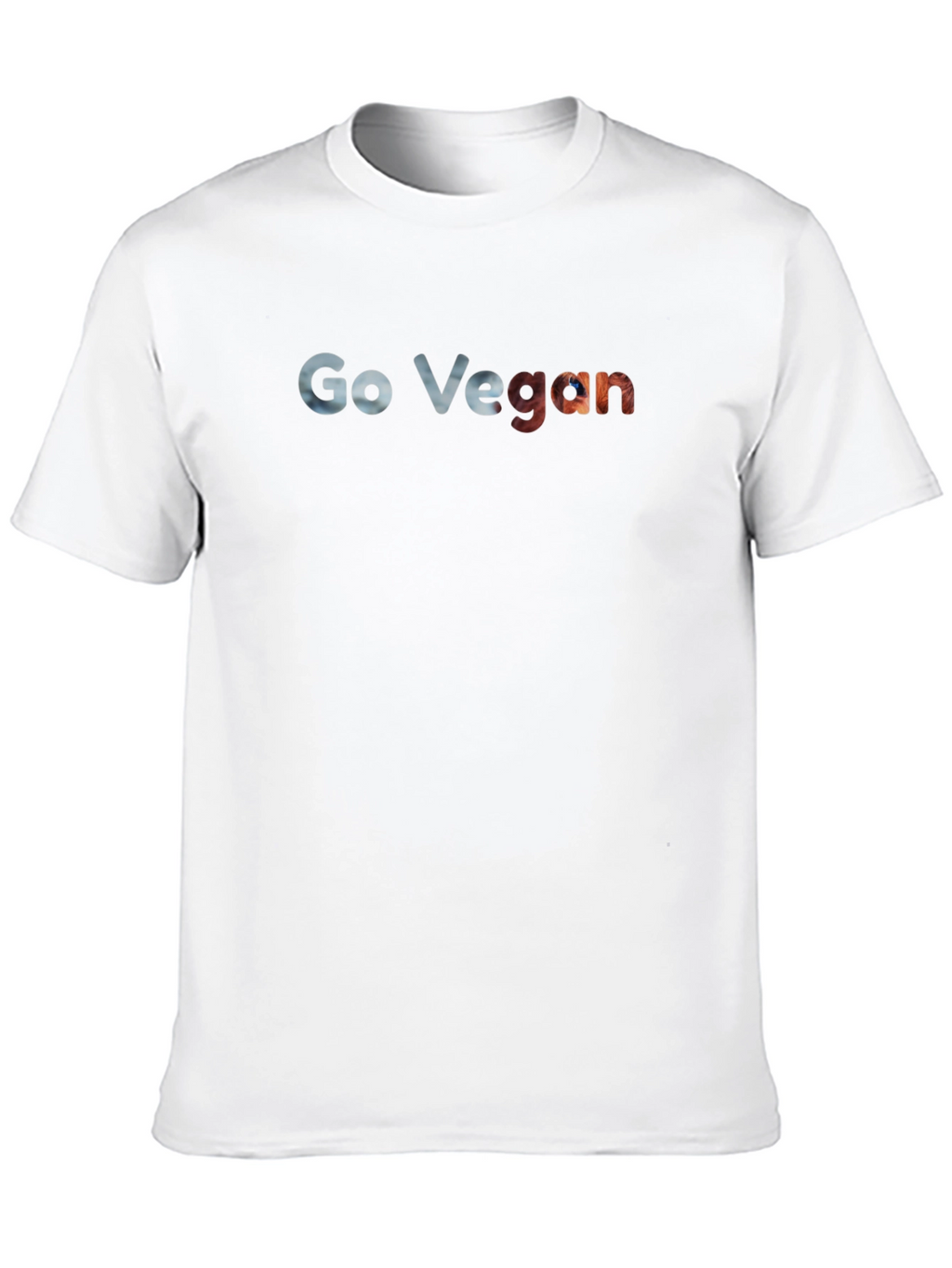 Go Vegan T-Shirt - Stylish & Comfortable