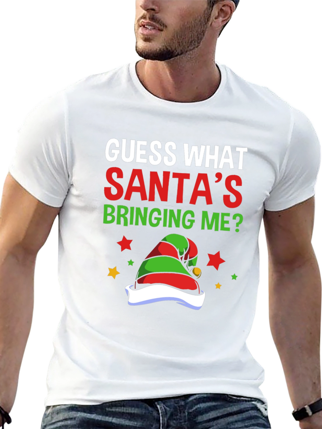 Funny Christmas T-Shirt - Santas Bringing Me?