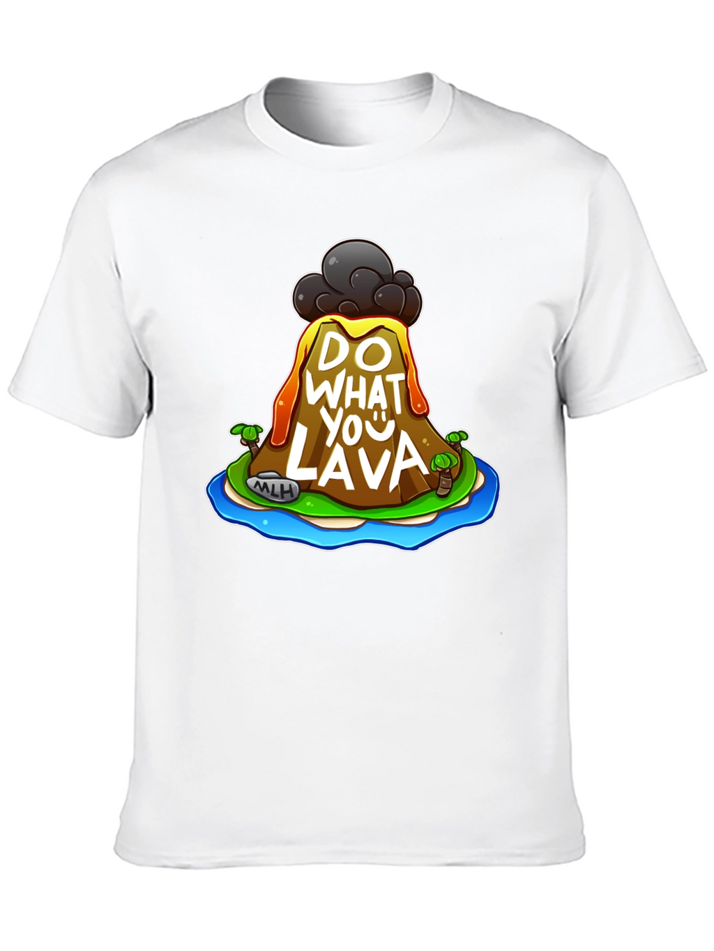 Do What You Lava Graphic T-Shirt - Black