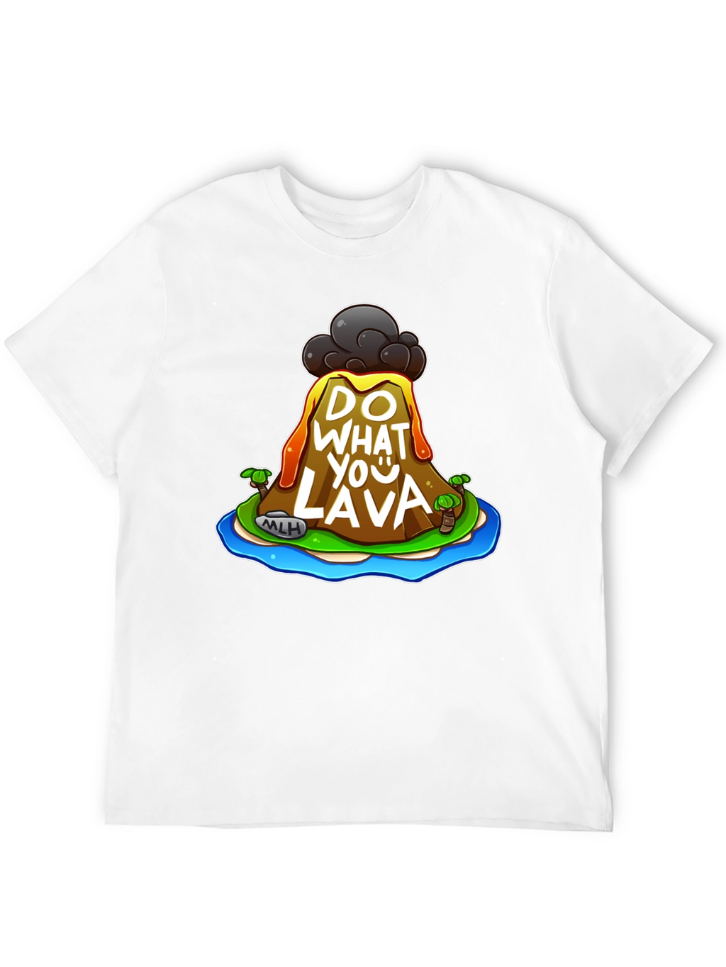 Do What You Lava Graphic T-Shirt - Black