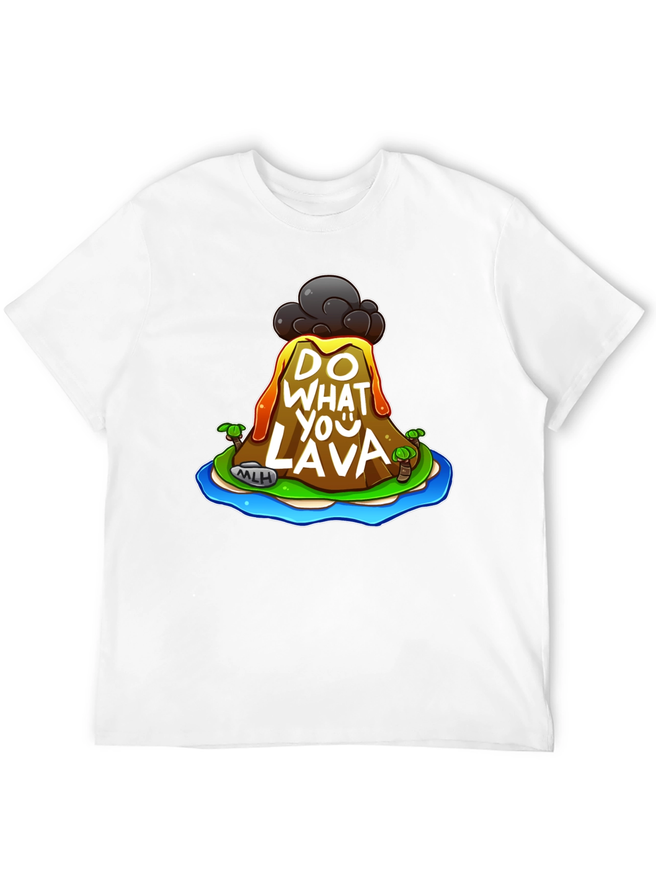 Do What You Lava Graphic T-Shirt - Black