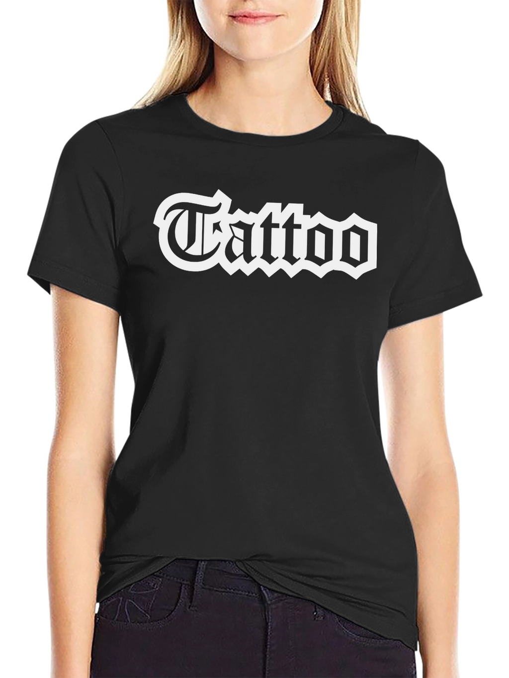 Tattoo Graphic Tee - Black T-Shirt