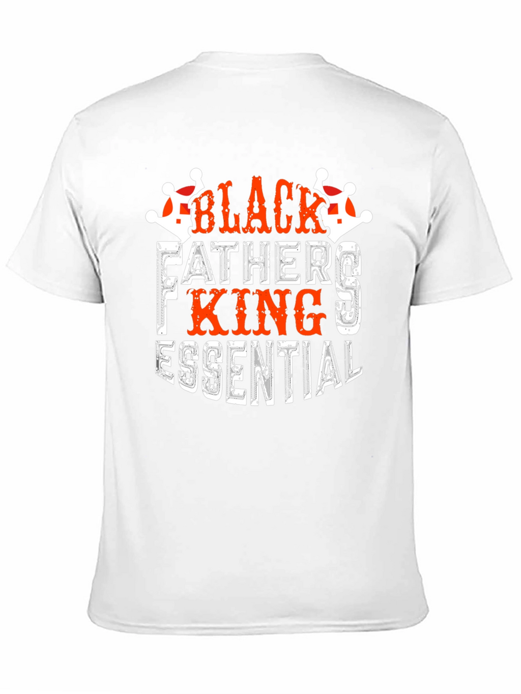 Black Father King Essential Graphic Tee