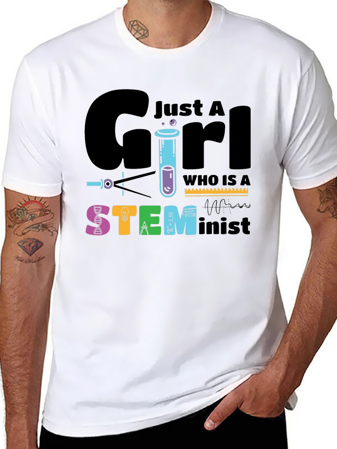 STEMinist Graphic Tee - Science Womens T-Shirt