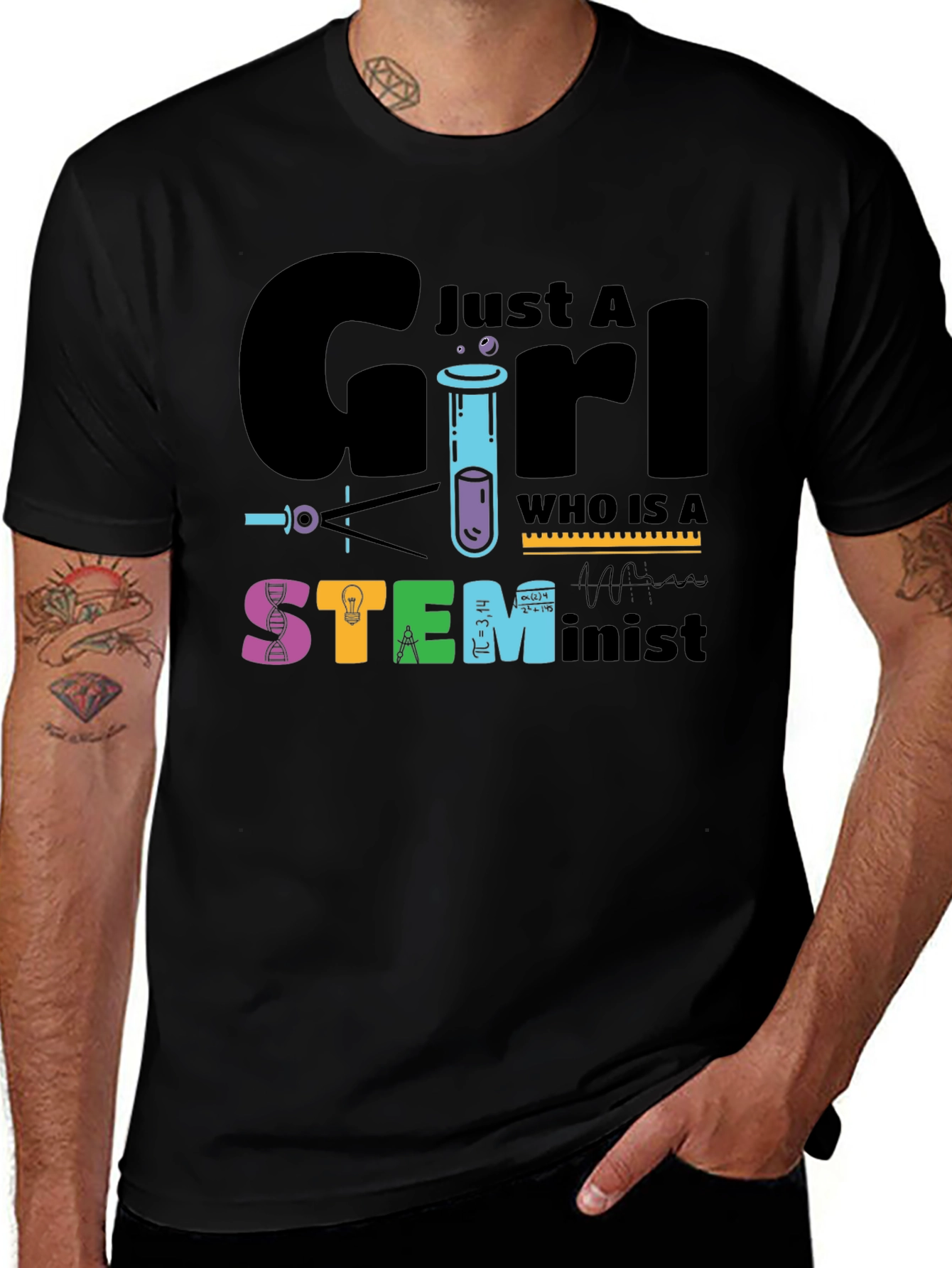 STEMinist Graphic Tee - Science Womens T-Shirt