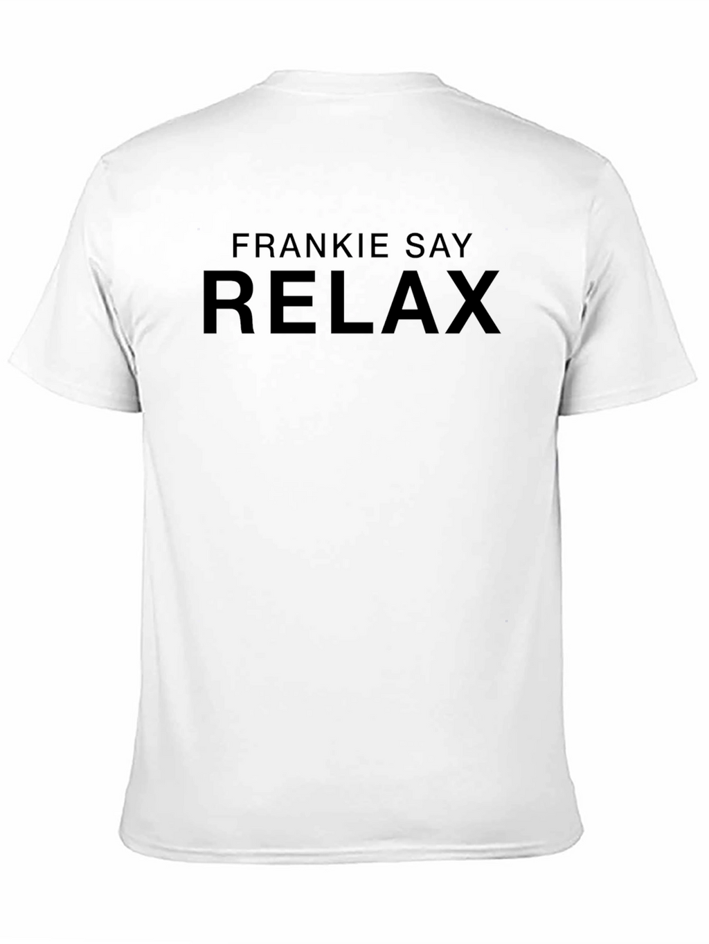 Frankie Say Relax - Black T-Shirt
