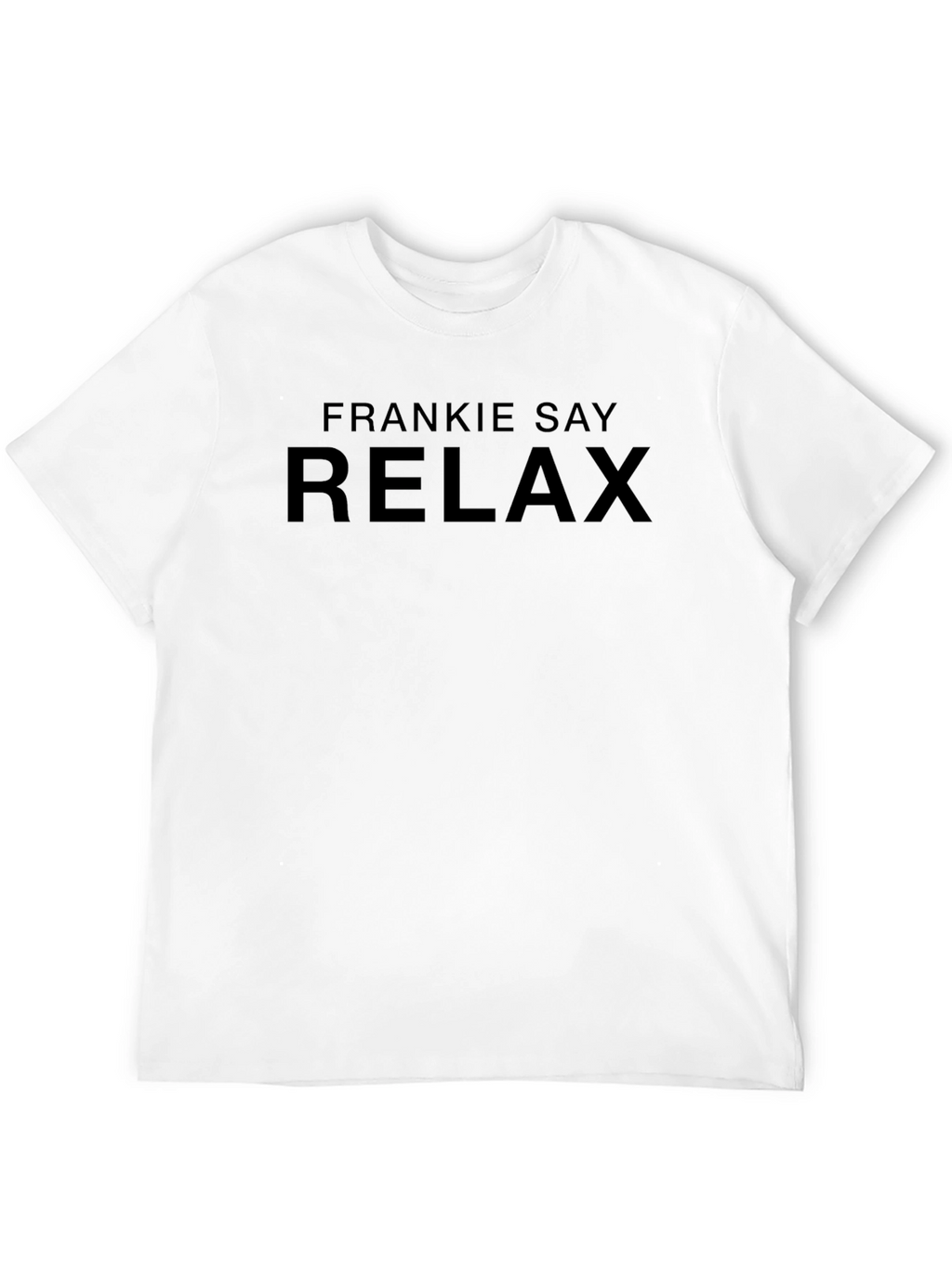 Frankie Say Relax - Black T-Shirt