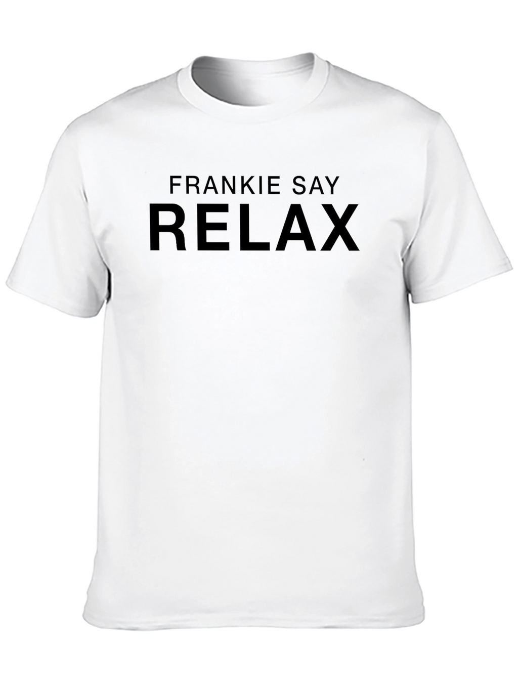 Frankie Say Relax - Black T-Shirt