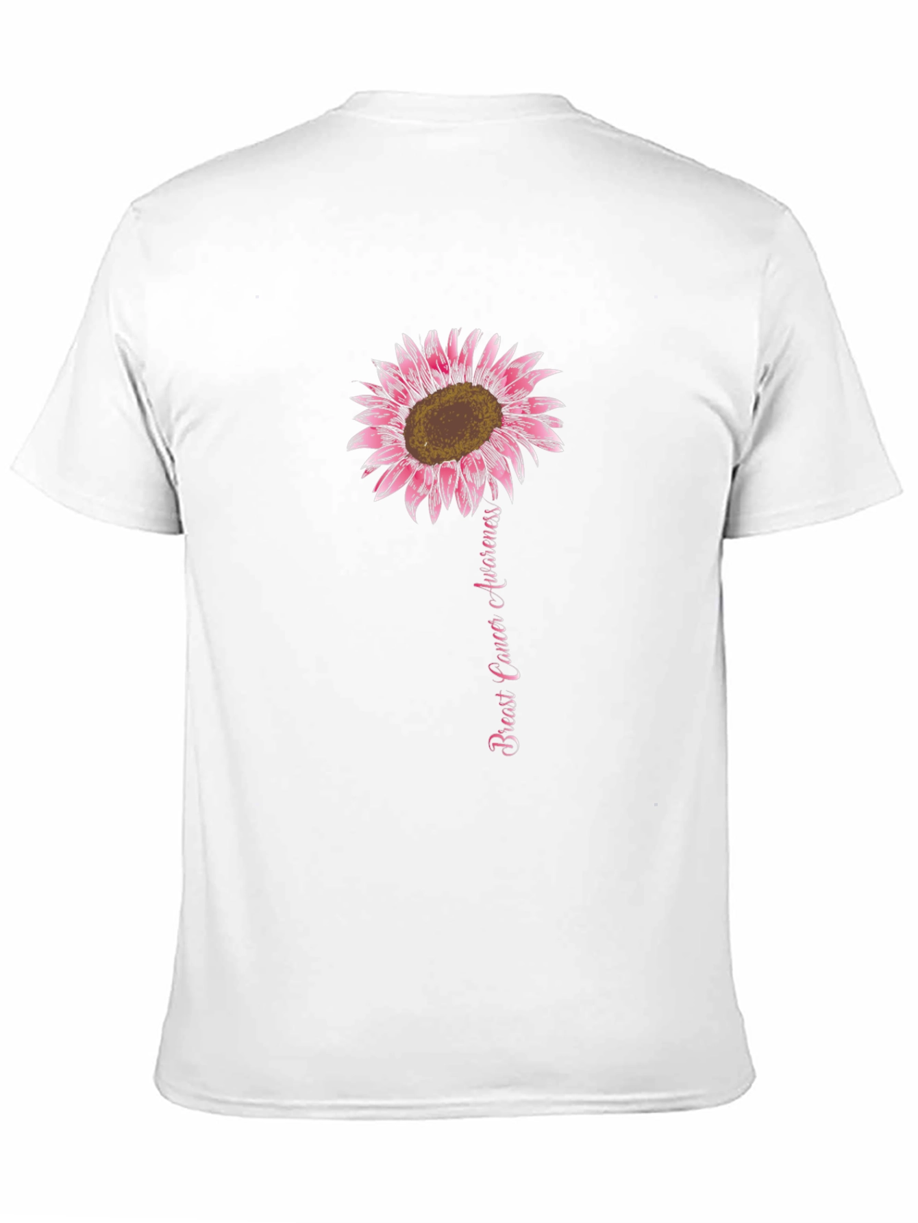 Breast Cancer Awareness Sunflower T-Shirt