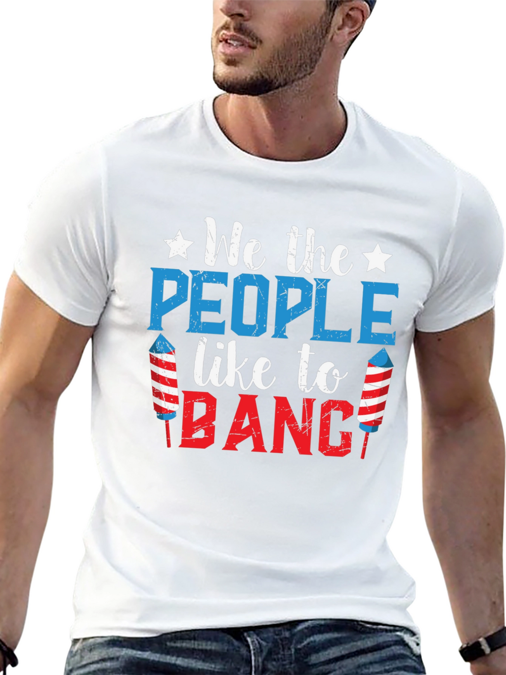 Patriotic We The People BANG T-Shirt