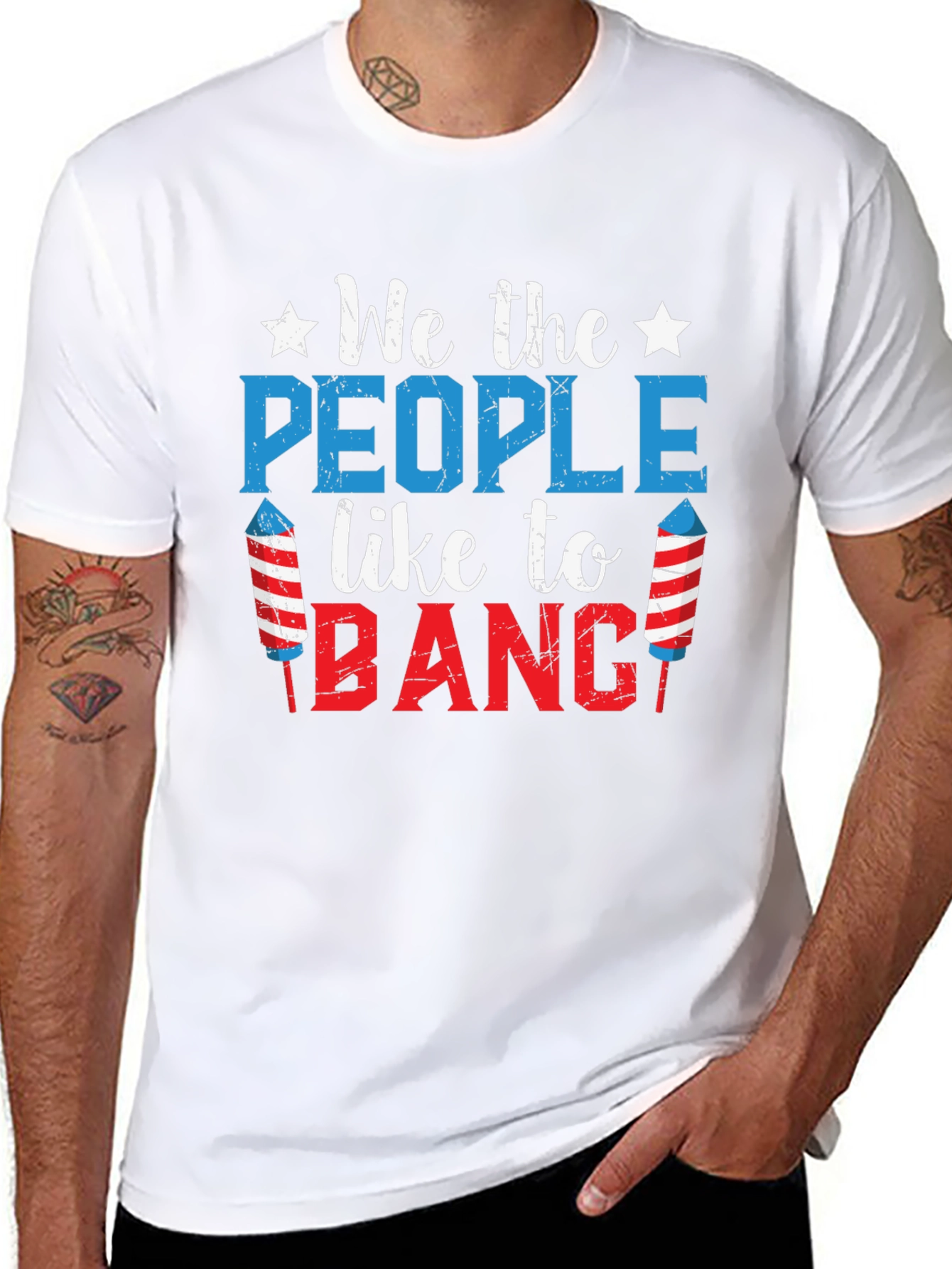 Patriotic We The People BANG T-Shirt