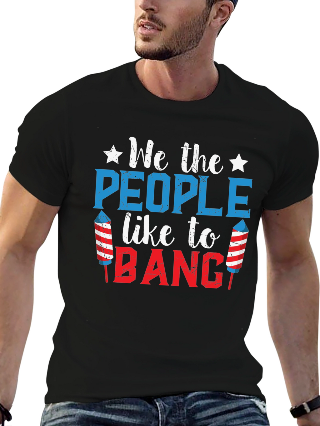 Patriotic We The People BANG T-Shirt